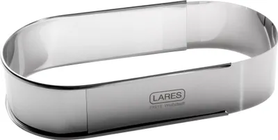 Produktbild von LARES Backrahmen Stollenform Oval - Verstellbar - Maße ca. 27-40 x 15 x 6cm - 6014