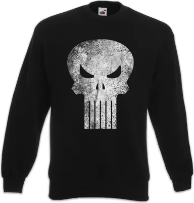 Produktbild von Urban Backwoods P Skull, Sweatshirt, Farbe: Schwarz, Größe: 4XL