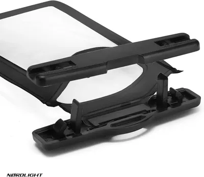 A close-up of a black waterproof phone case with a clear screen.