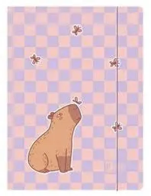 Obrázok produktu pre Zložka s gumičkou. A4, 300 g/m². Chill Capybara