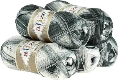Produktbild von 500g Strickgarn ALIZE DIVA BATIK Farbverlauf Häkelgarn Wolle Stricken Häkeln