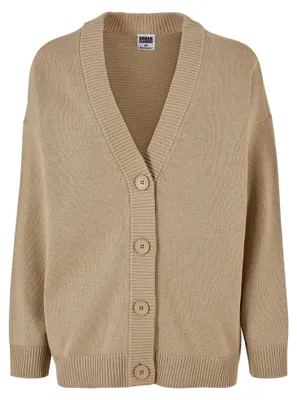 Image de Urban Classics - Cardigan pour femmes TN836 (XL) (marron sable humide)