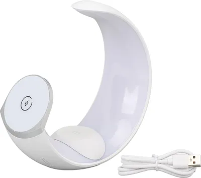 Zdjęcie produktu dla bezprzewodowa stacja ładująca 4 w 1, 15 W, szybka ładowarka z lampką biurkową RGB do sypialni, salonu, biura