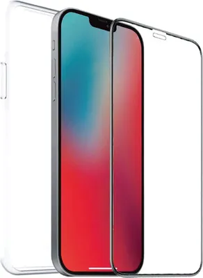 Produktbild von Muvit MCPAK0040, Cover, Apple, iPhone 12/12 Pro, 15,5 cm (6.1"), Transparent