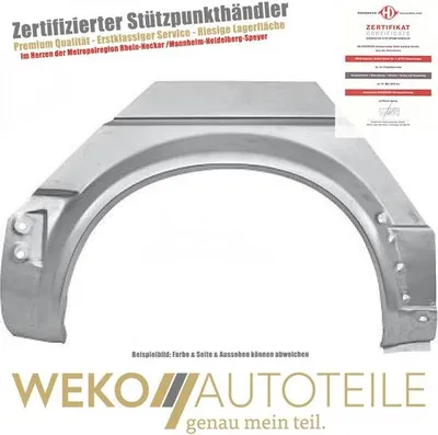 Produktbild von Seitenwand hinten rechts DIEDERICHS 9450032 für VW