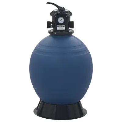 Produktbild von vidaXL Pool-Sandfilter mit 6-Wege-Ventil Filterkessel Blau 560 mm