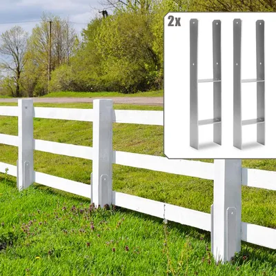 Immagine prodotto di Yakimz ancoraggio per pali a terra supporto per pali 121 mm 2 pezzi