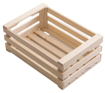 Imagen del producto de Caja de madera, 30X20H10 cm (kit de 3)