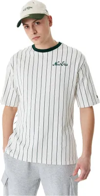 Zdjęcie produktu dla New Era Oversized Shirt - PINSTRIPE off white - L