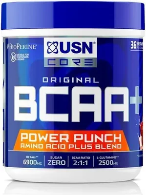 Produktbild von USN BCAA Power Punch Drink - Kirsche - 400 g