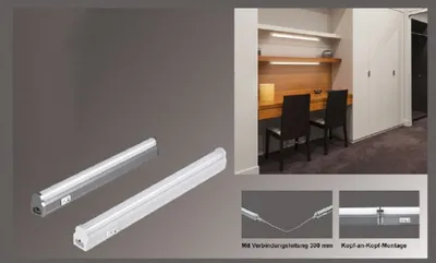 Produktbild von Unterbauleuchte KW 3,3W LED 31cm Lichtleiste Unterschrank ibv 982103-102
