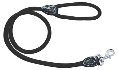 Produktbild von Croci C5074535 Nylonleine Seil, 12 x 1200 mm, schwarz