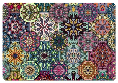 Zdjęcie produktu dla Filcowy blat stołu Bertoni z wzorem | VALENCIA| 29 cm x 42 cm
