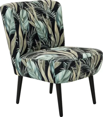 Produktbild von Max Winzer Sessel Fiona - Flachgewebe schwarz - Maße: 58 x 68 x 78 cm