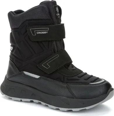 Image de Bottines pour garçons Crosby 248261/16-04 Couleur : noir Taille : 34