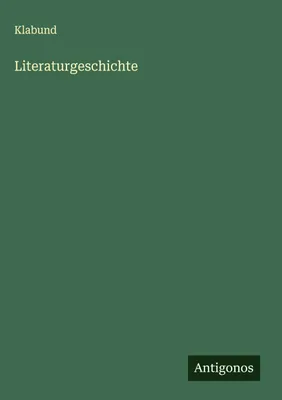 Produktbild von Literaturgeschichte