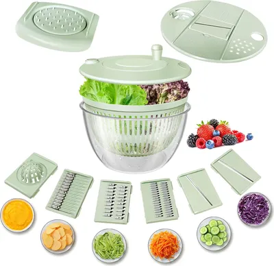 Produktbild von Gartenschlauch für Gemüse und Obst - 5,3 Qt - Grün-Weiß