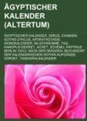 Produktbild von Ägyptischer Kalender (Altertum)