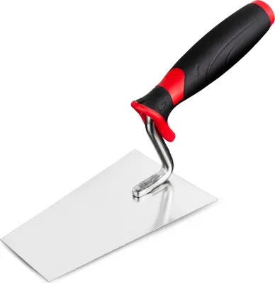 Produktbild von Trapezkelle Maurerkellen Edelstahl Kellen Spachtel Rostfrei 130 mm