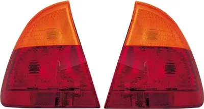 Produktbild von Rückleuchten Set für 3er BMW E46 Touring Kombi Gelb Rot Heckleuchten Rücklichter