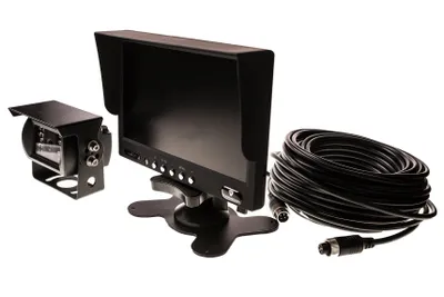 Obrázek produktu pro Parkovací systém pro 2 kamery s 7’’ monitorem, 1x kamerou, 15m kabelem