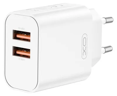 Obrázek produktu pro Rychlonabíječka XO CE34 2xUSB 2,4A bílá