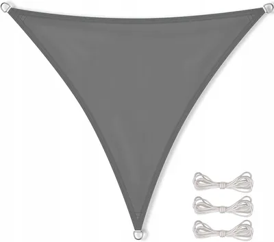 Produktbild von Zolta Sonnensegel Wasserdicht Sonnensegel Rechteckig 3,6x3,6 m - UV Schutz für Patio Garten Terrasse und Balkon Sonnenschutz - Dunkelgrau
