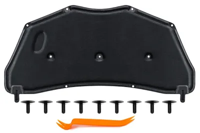 Produktbild von HERSTMOTO Motorhaubendämmung Schalldämmung der Motorhaube Motorhauben-Dämmmatte MIT CLIPS FÜR MAZDA 3 II BL 2008-2013 BBM756681