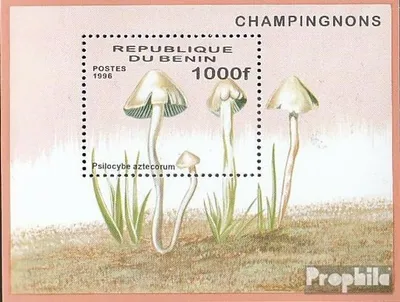 Produktbild von Briefmarken Benin 1996 Mi Block22 (kompl.Ausg.) postfrisch Pilze