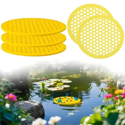 Schwimmende Bieneninsel 5 Stück – Bienenbad für den Garten