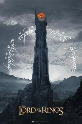 Produktbild von LORD OF THE RINGS - Poster Maxi 91,5x61 - Tour de Sauron