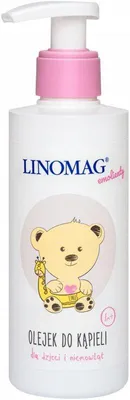 Linomag Emolienty Olejek do kąpieli dla dzieci i niemowląt 400 ml Ziołolek