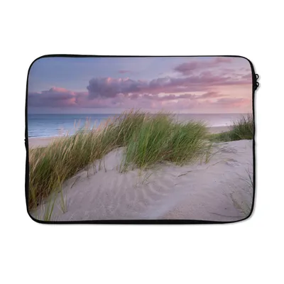 Produktbild von MuchoWow® Laptop Hülle 14 ZollStrand - Düne - Himmel Laptoptasche - Laptoptasche - Stoßsicher - Schutzhaube