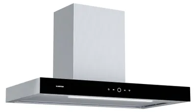 Produktbild von Klarstein SmartEdge Dunstabzugshaube - 90 cm Wandhaube, WLAN- & Touch-Steuerung, 550 m³/h Luftdurchsatz, A+ , LED-Beleuchtung, Flüsterleise 34 dB, Edelstahl
