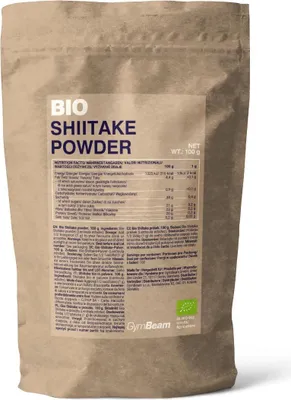 Produktbild von GymBeam -  Shiitake-Pulver 100 g