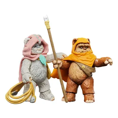 Immagine prodotto di Star Wars: Ewoks Vintage Collection action figure Wicket W Warrick & Kneesaa 10 cm
