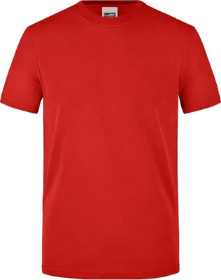 Produktbild von James & Nicholson Herren-T-Shirt, Gr. 2XL, rot