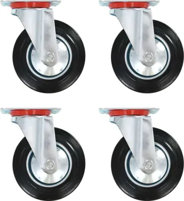 Obrázek produktu pro 12 ks otočná kolečka 160 mm