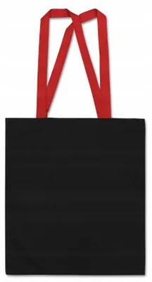 Produktbild von Allbag Baumwolltasche Schwarz Einkaufstasche 38x42 cm