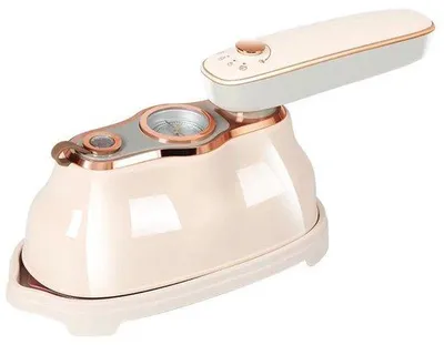 Immagine prodotto di Vaporizzatore da viaggio per indumenti, indicatore di temperatura 2 in 1, generatore di vapore portatile, 1200 W, serbatoio capiente da 200 ml, tempo di riscaldamento di 20 secondi, accessori da viaggio