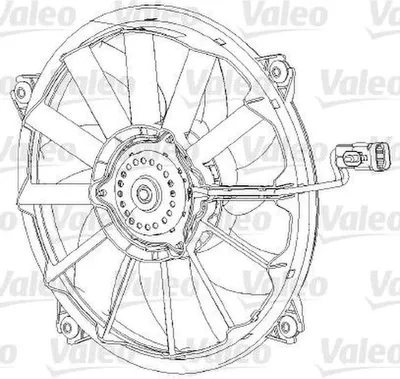 Produktbild von Valeo Lüfter, Motorkühlung  696091