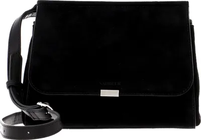 Productafbeelding van SADDLER Leer schoudertas Uppsala Crossbody Bag Black zwart