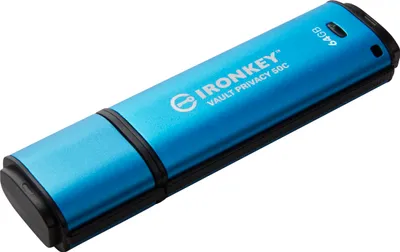Produktbild von Kingston IronKey Vault Privacy 50 64 GB, USB-Stick, (USB-C 3.2 Gen 1)