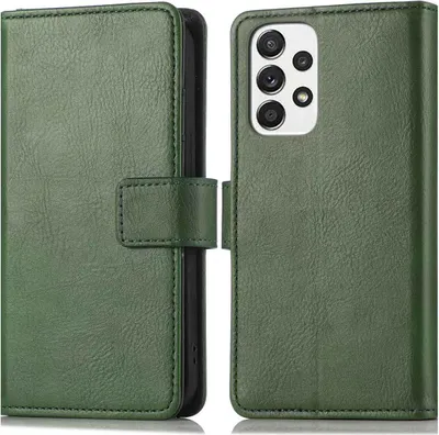 Zdjęcie produktu dla imoshion Luxe Bookcase dla Samsung Galaxy A53 - Zielony