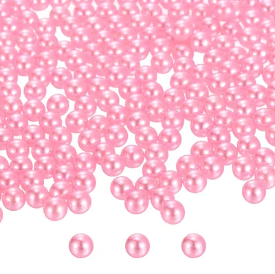 2600 rosa ABS-Perlen 6 mm, Vasenfüller 300 g