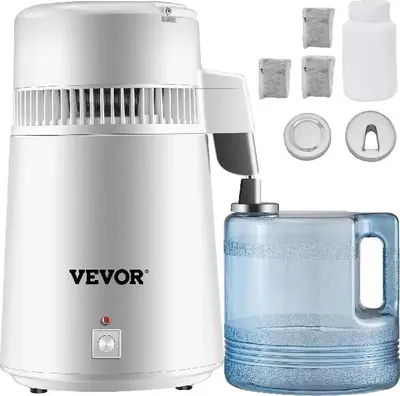 Produktbild von Wasserdestillator, 4L Kapazität, schnelle Destillation, benutzerfreundliche Bedienung