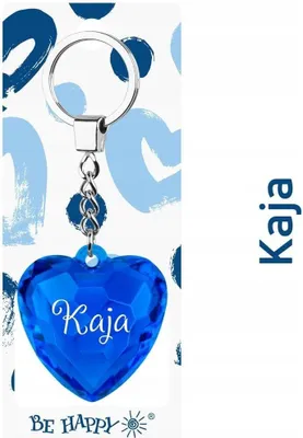Zdjęcie produktu dla Brelok Serce Kaja - Be-Happy Gifts