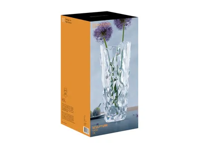 Image de Nachtmann Sculpture Vase, vase de fleurs, vase de table, vase en verre, verre cristallin, 33 cm, 101982