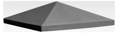 Produktbild von Pavillondach 3 x 3 m | Ersatzdach mit PVC-Beschichtung | Wasserdichte Pavillonabdeckung 310 g/m²