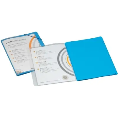 Immagine prodotto di Jalema 1400602 Organizer A4 con tasca frontale blu